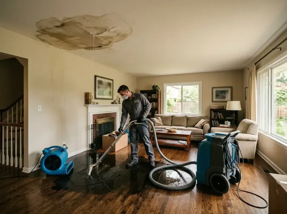 attic-pipe-burst-ceiling-drip-008 — frequently asked questions, Water Damage Restoration & Carpet Care in Camino Tassajara,…